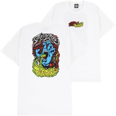 Tactics Santa Cruz Screaming Hand Tactics T-Shirt - white - view large