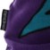 Airblaster Cozy Fleece Face Tube - big terry purps - detail