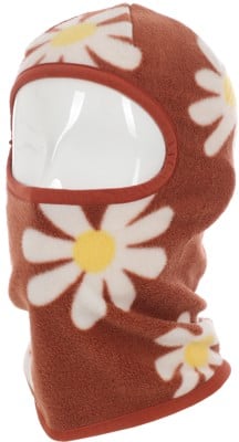 Airblaster Cozy Fleece Face Tube - rust big daisy - view large