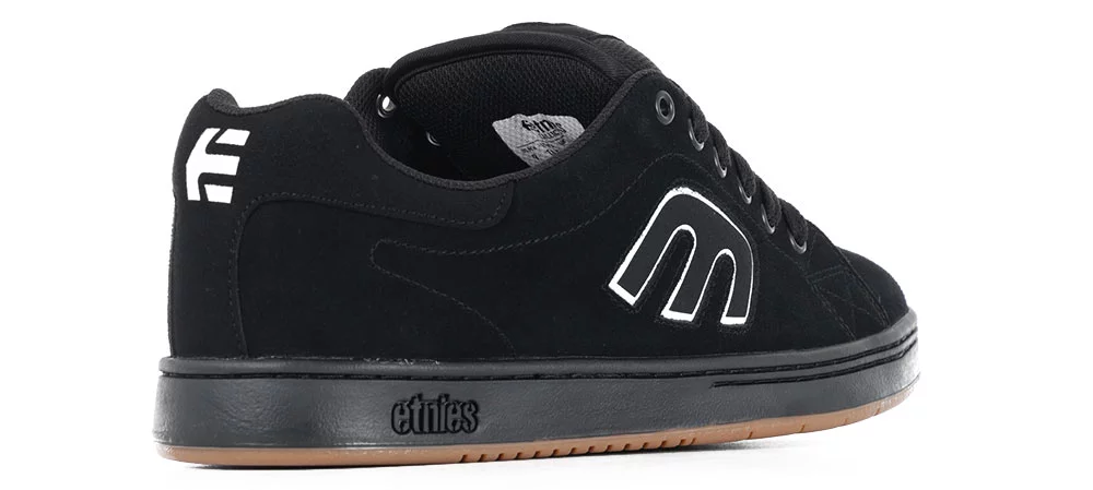 Etnies Callicut Skate Shoes black white Tactics