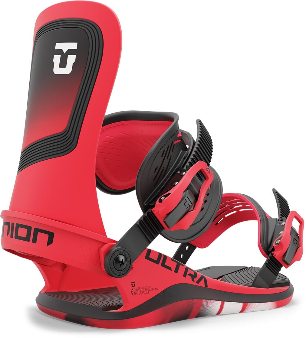 Union Ultra Snowboard Bindings 2025 hot red Tactics