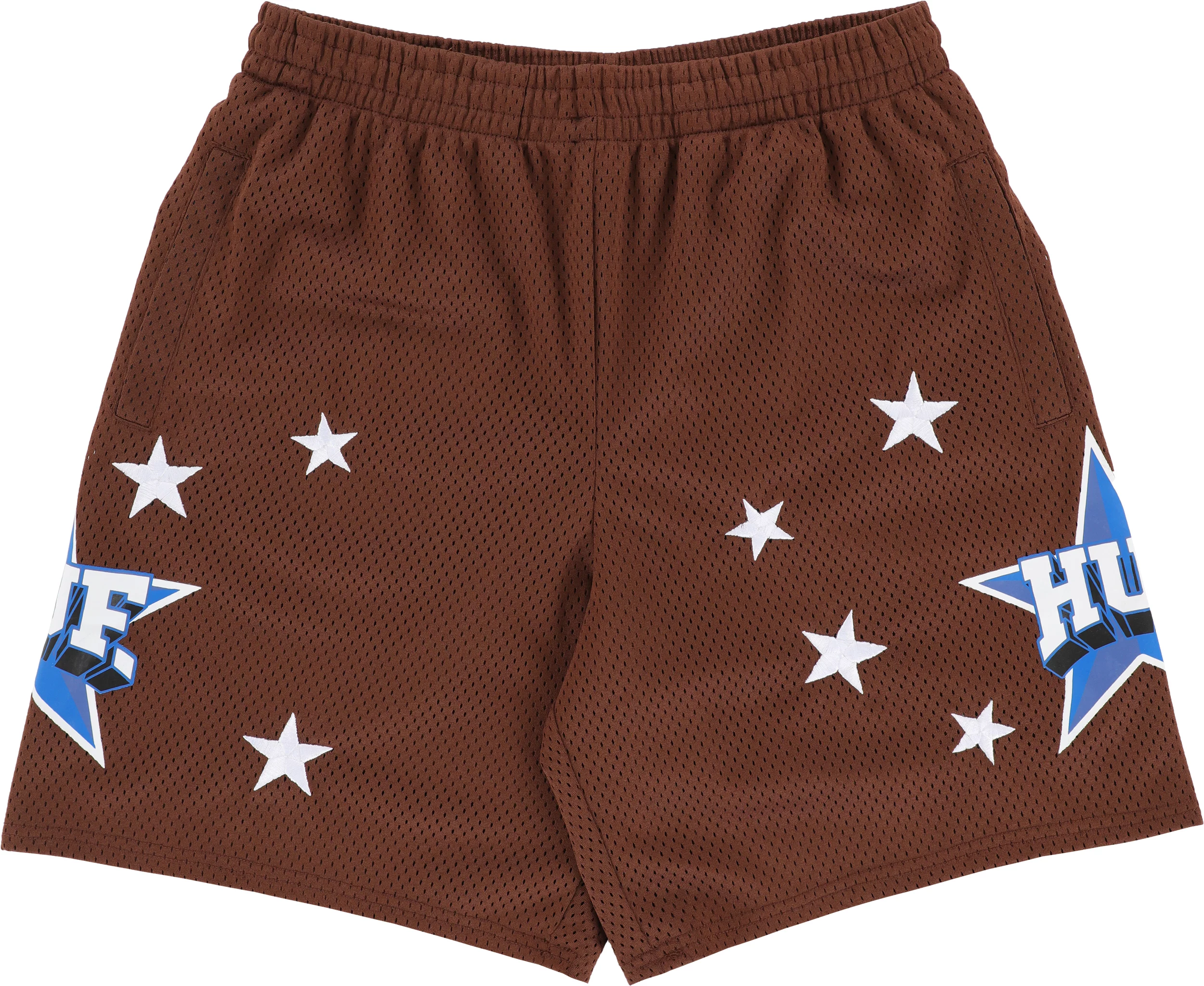 HUF All Star Basketball Shorts brown Tactics