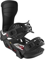 Bent Metal Axtion Snowboard Bindings 2025 - (forest bailey) black/white