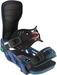 Bent Metal Women's Stylist Snowboard Bindings 2025 - (hannah eddy) blue