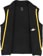 Tactics Cascadia Polartec Fleece Vest Jacket - black - open