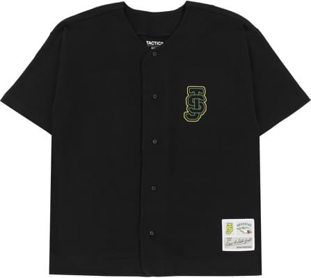 Tactics Shake Junt x Tactics Baseball Jersey - black/yellow - view large