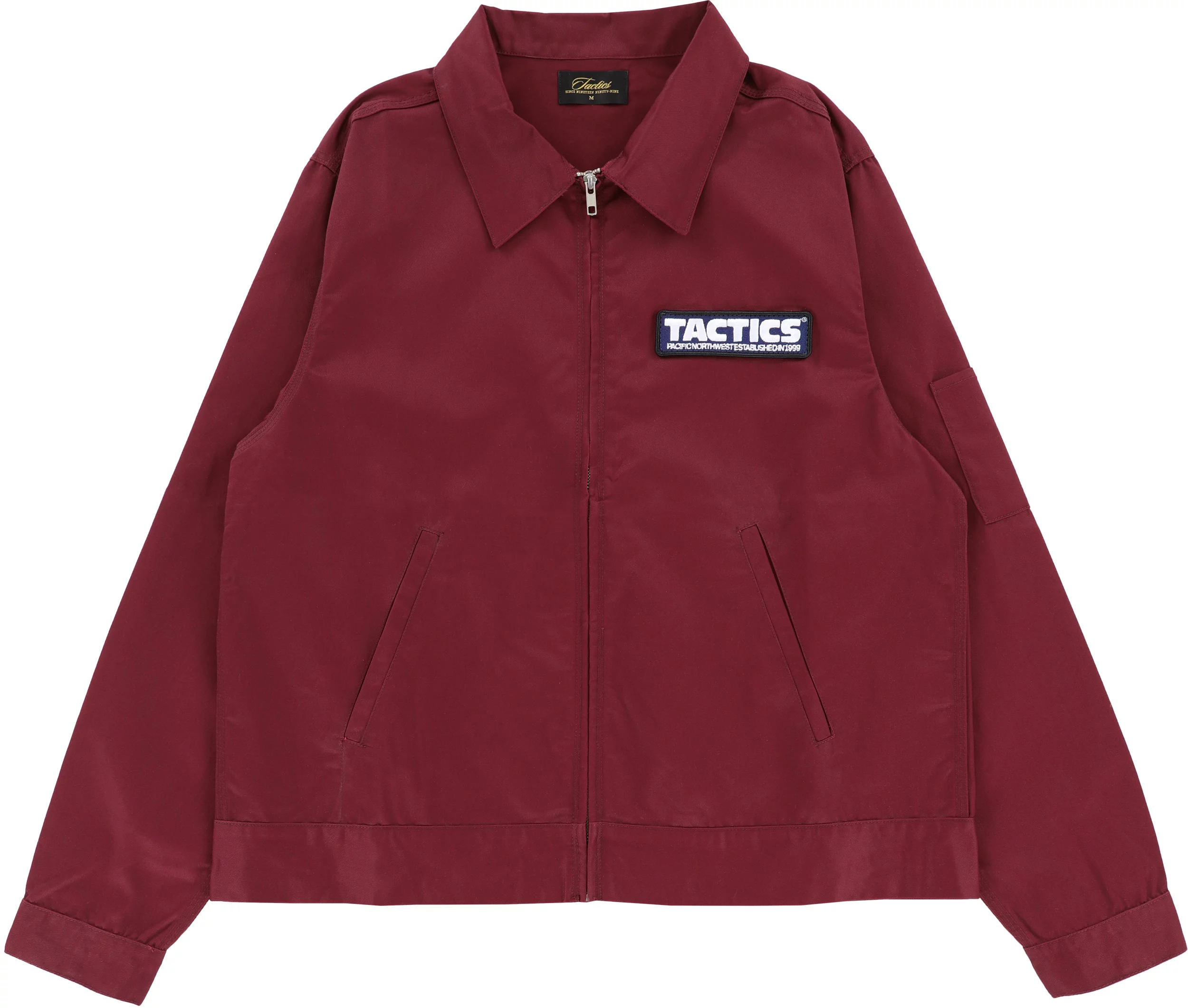 Dark red jackets best sale