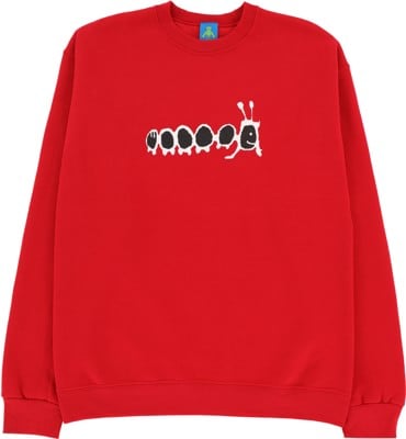 Frog Caterpillar Crew Sweatshirt - red - view large