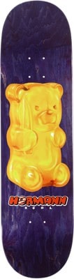 Real Hermann Stene Fun Bear 8.25 Skateboard Deck - navy - view large