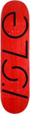 Isle Logo I 8.25 Skateboard Deck - red - view large