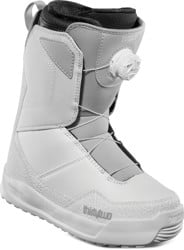 Thirtytwo Women's Shifty Boa Snowboard Boots 2025 - white/grey
