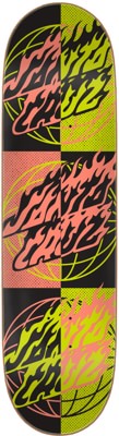 Santa Cruz Global Flame Dots 8.5 7 Ply Birch Skateboard Deck - view large