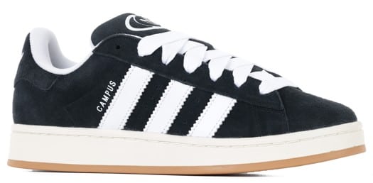 Adidas Campus 00s Shoes - core black/footwear white/off white - view large