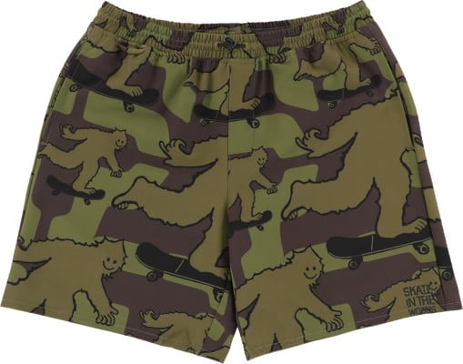 Tactics Seek x Tactics Hybrid Shorts - black/olive - view large