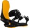 Arbor Hemlock Snowboard Bindings 2025 - (mike liddle) black/candle