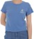 RVCA Women's 411 T-Shirt - federal blue - alternate
