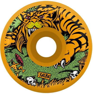 Slime Balls Salba Tiger Vomits Skateboard Wheels - orange (95a) - view large