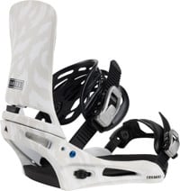Burton Cartel Snowboard Bindings 2025 - gray/white