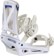 Burton Genesis Snowboard Bindings 2025 - white