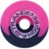 Speedlab Strangehouse Skateboard Wheels - pink/black split (95a) - reverse