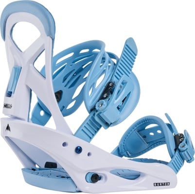 Burton Kids Smalls Snowboard Bindings 2025 - dusty blue - view large