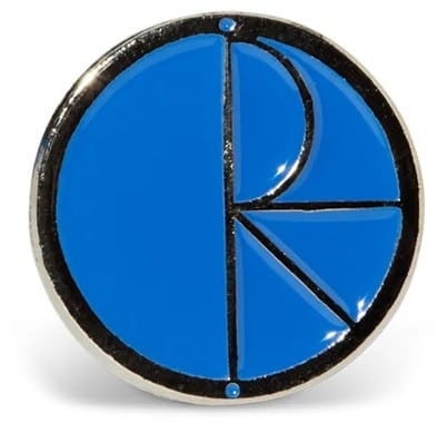 Polar Skate Co. Fill Logo Pin - blue | Tactics