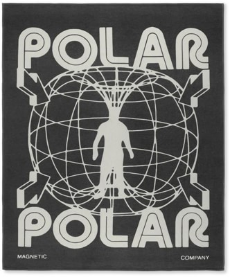 Polar Skate Co. Magnet Picnic Blanket - blue/white - view large