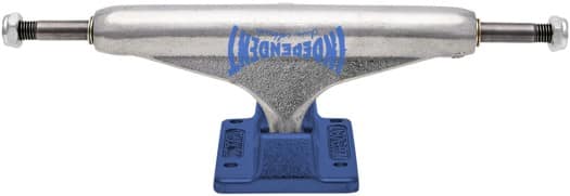 Independent Chris Colbourn Pro Stage 11 Silver Skateboard Trucks - silver/anodized blue faces 144 - view large