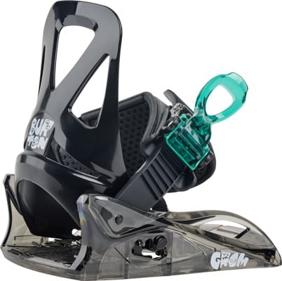 Burton Kids Mini Grom Snowboard Bindings 2025 - black - view large