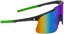 Glassy Cooper Polarized - black/green mirror polarized lens - side