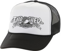 Thrasher Thrasher x Anti-Hero Mag Banner Trucker Hat - black/black/white