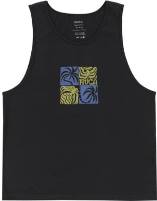 RVCA Fronds Tank - black - view large