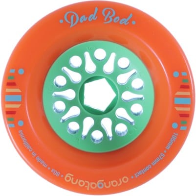 Orangatang Dad Bod Longboard Wheels - orange (80a) - view large