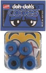 Shortys Doh Doh's Quad Pack Cones Skate Bushings (2 Truck Set) - blue
