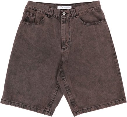 Polar Skate Co. Big Boy Denim Shorts - mud brown - view large