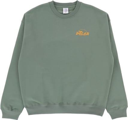 Polar Skate Co. Dreams Crew Sweatshirt - jade green - view large