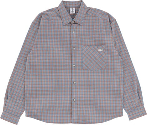 Polar Skate Co. Mitchell Flannel Shirt - blue/rust - view large