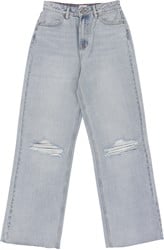 RVCA Women's Coco Denim Jeans - bleached indigo