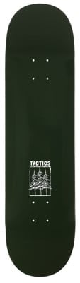 Tactics Trees Skateboard Deck - dark green - view large