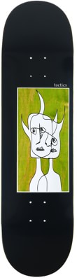 Tactics Devil Face Skateboard Deck - view large