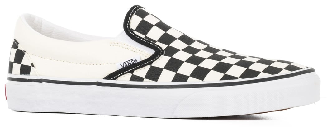 Vans Classic Slip-On Shoes - (checkerboard) black/off white | Tactics