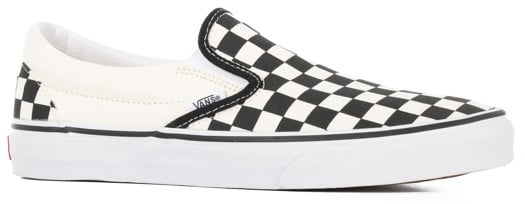 Vans Classic Slip-On Shoes - (checkerboard) black/off white - view large