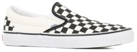 Vans Classic Slip-On Shoes - (checkerboard) black/off white