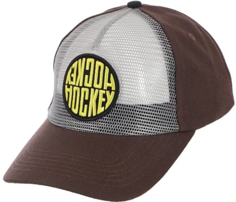 Hockey Reverse Trucker Hat - brown - view large