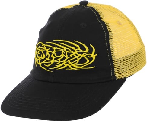 There Chainsaw Trucker Hat - black/yellow - view large