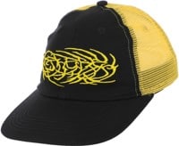 There Chainsaw Trucker Hat - black/yellow