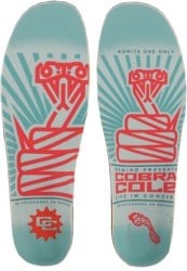 Remind Insoles Medic Impact 6mm Mid-High Arch Insoles - (chris cole) cobra