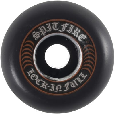 Spitfire Formula Four Lock-In Full Skateboard Wheels - black (99d) - view large