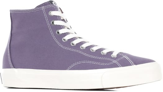 Last Resort AB VM003 - Canvas High Top Skate Shoes - purple haze/white - view large