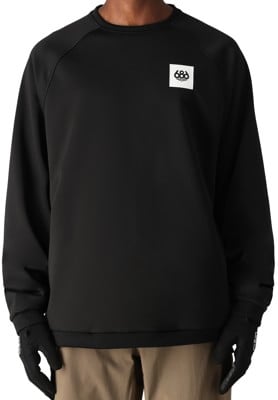 686 Bonded Fleece Crew - black - view large